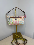 Pre-owned Coach Hamptons Weekend multicolor mini bag