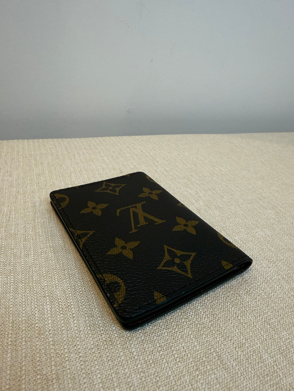 Pre-Owned Louis Vuitton Canvas Card Organizer Wallet
