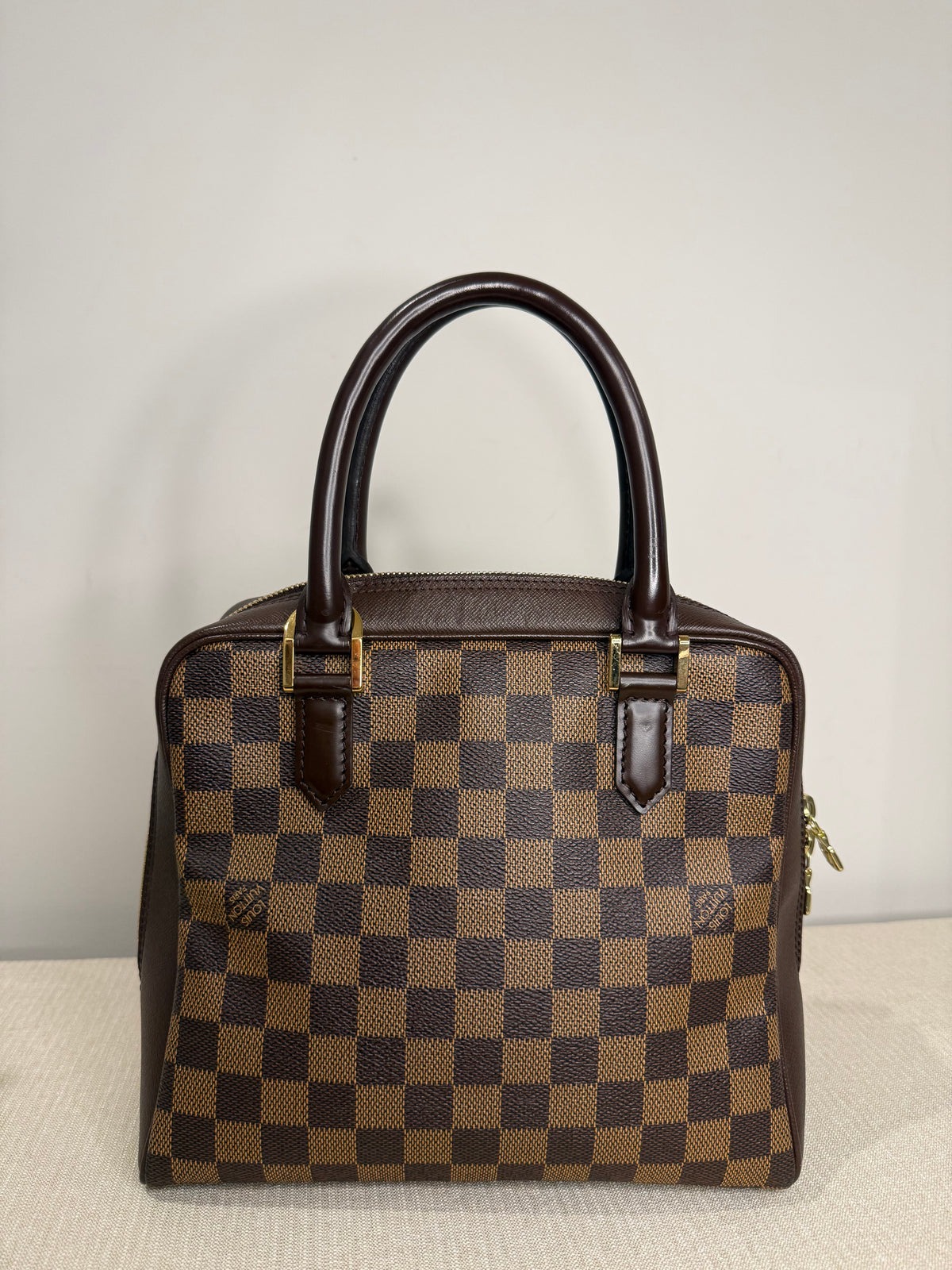 Pre-owned Louis Vuitton Damier Ebene Brera 2004