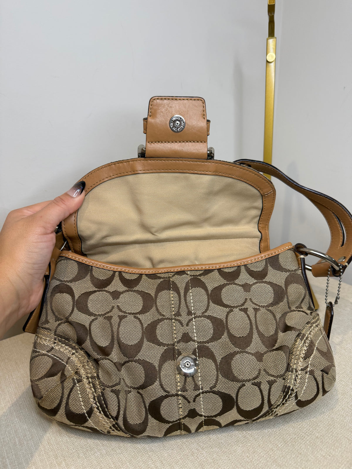 Pre-owned Coach Brown Small SoHo shoulder bag 2007