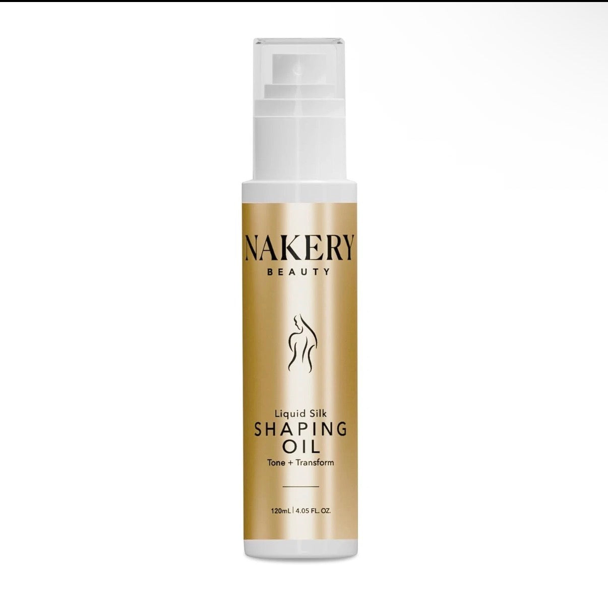 Nakery LIQUID SILK SHAPING OIL Tone +Transform 4.05 fl. oz. New & Sealed