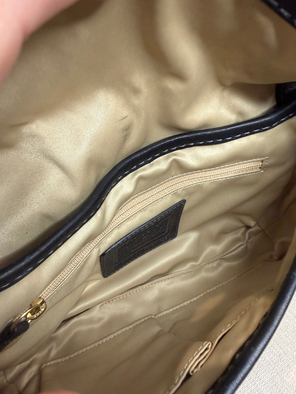 Pre-owned Coach Black Bleeker SoHo buckle shoulder bag 2007