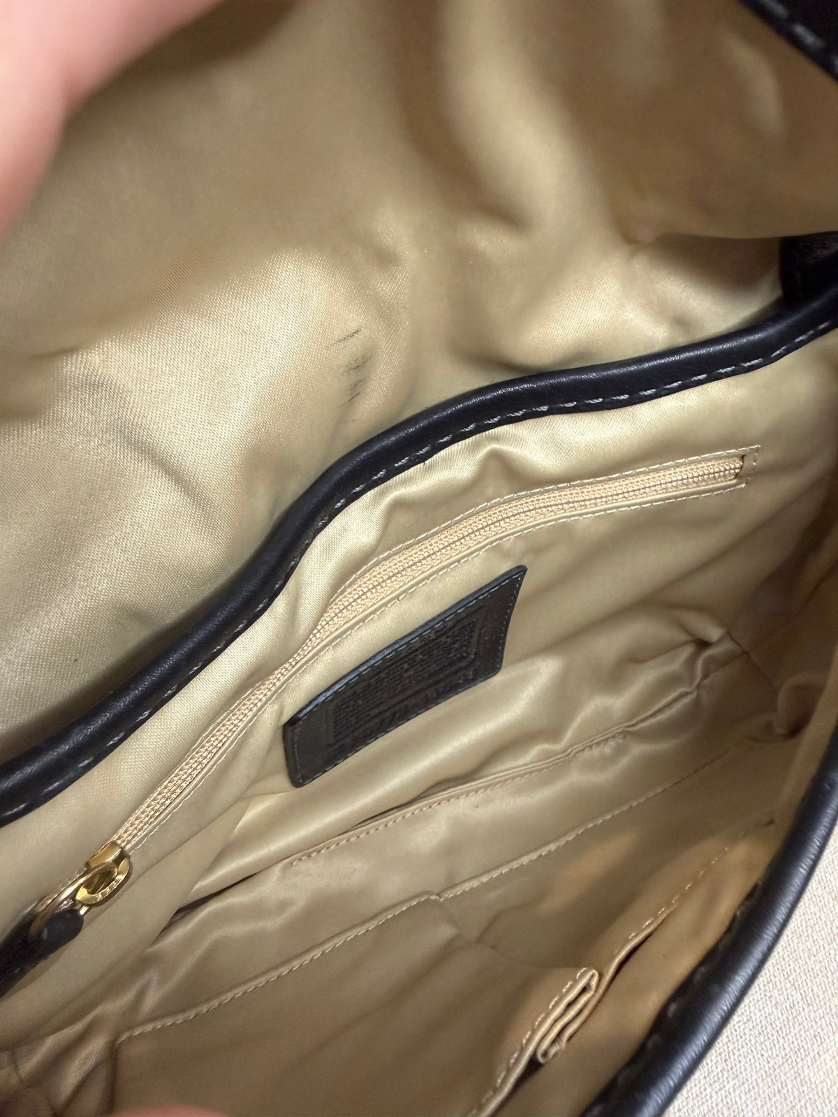 Pre-owned Coach Black Bleeker SoHo buckle shoulder bag 2007