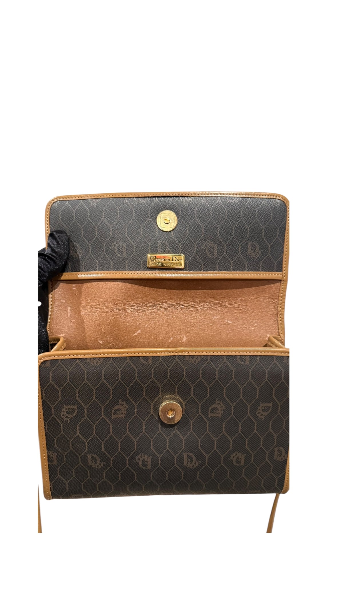 Pre-owned Dior vintage honeycomb shoulder bag