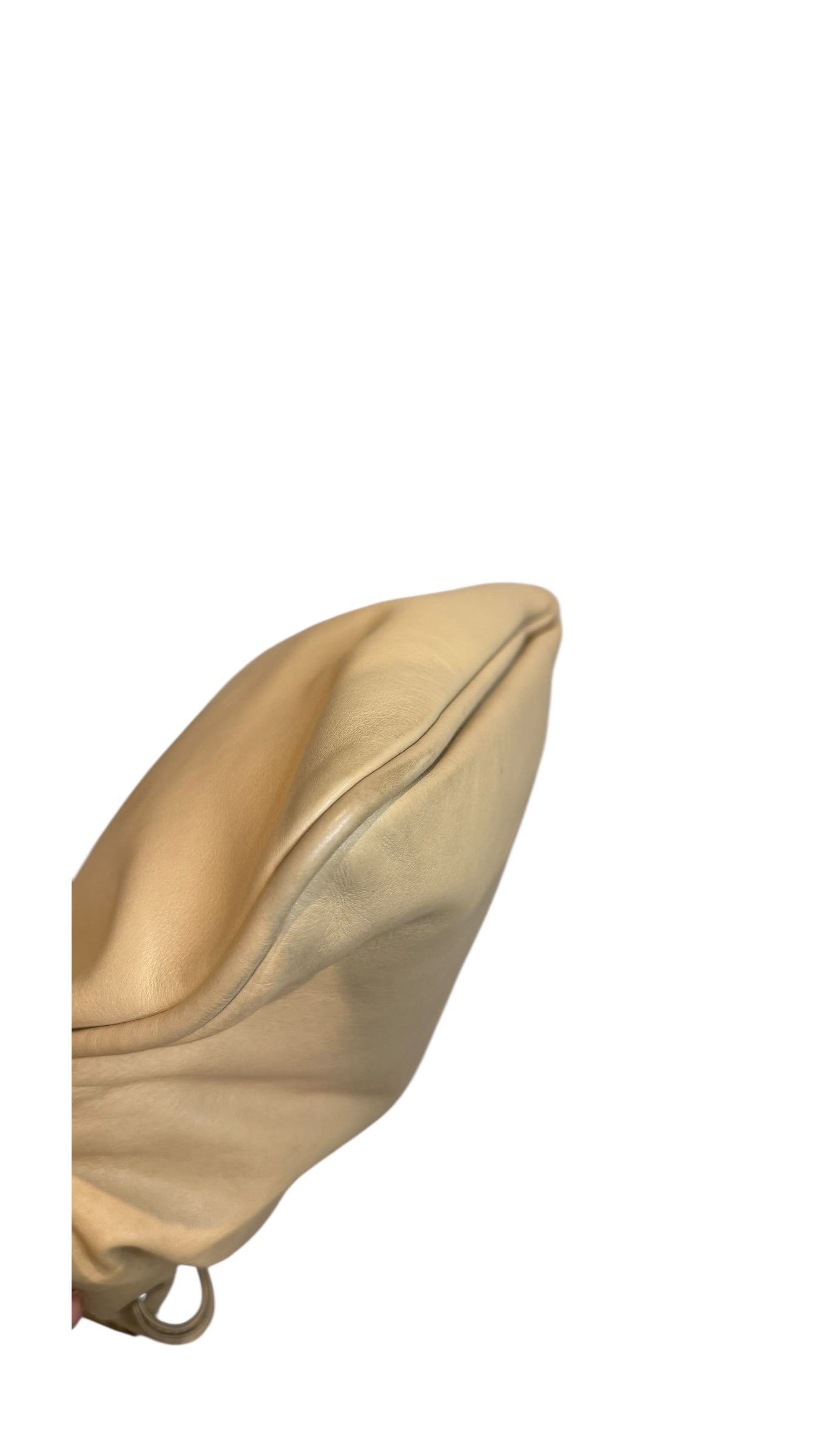 Pre-owned Gucci leather beige shoulder hobo bag