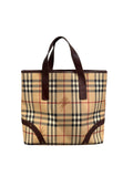 Pre-owned Burberry Novacheck tote bag
