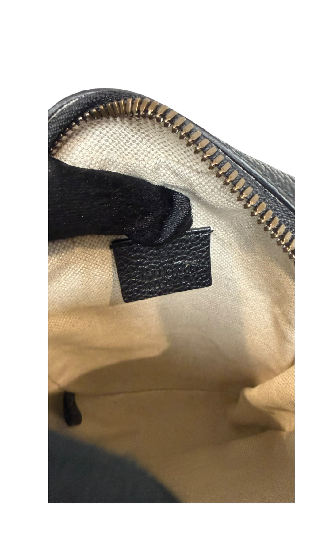 Pre-owned Gucci leather Small Sherry logo crossbody bag
