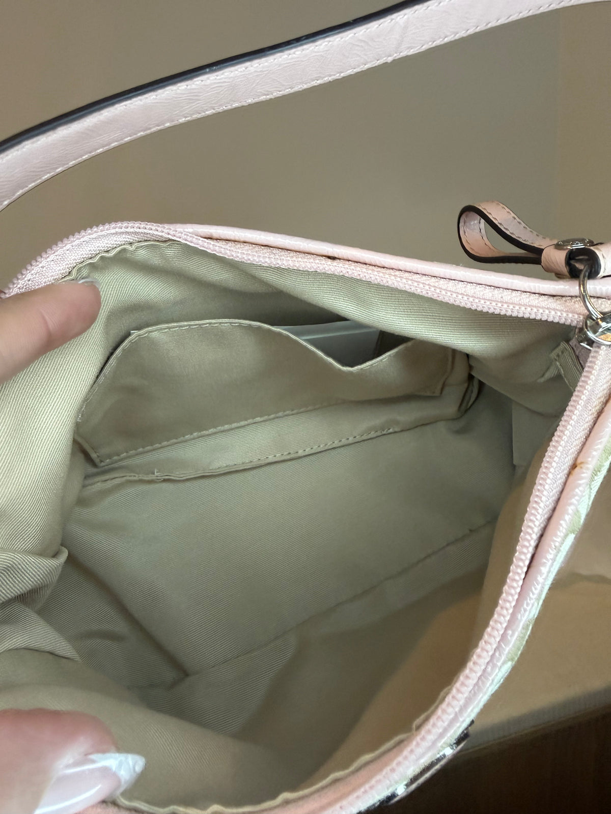 Pre-owned Coach Canvas Pink Mini shoulder bag