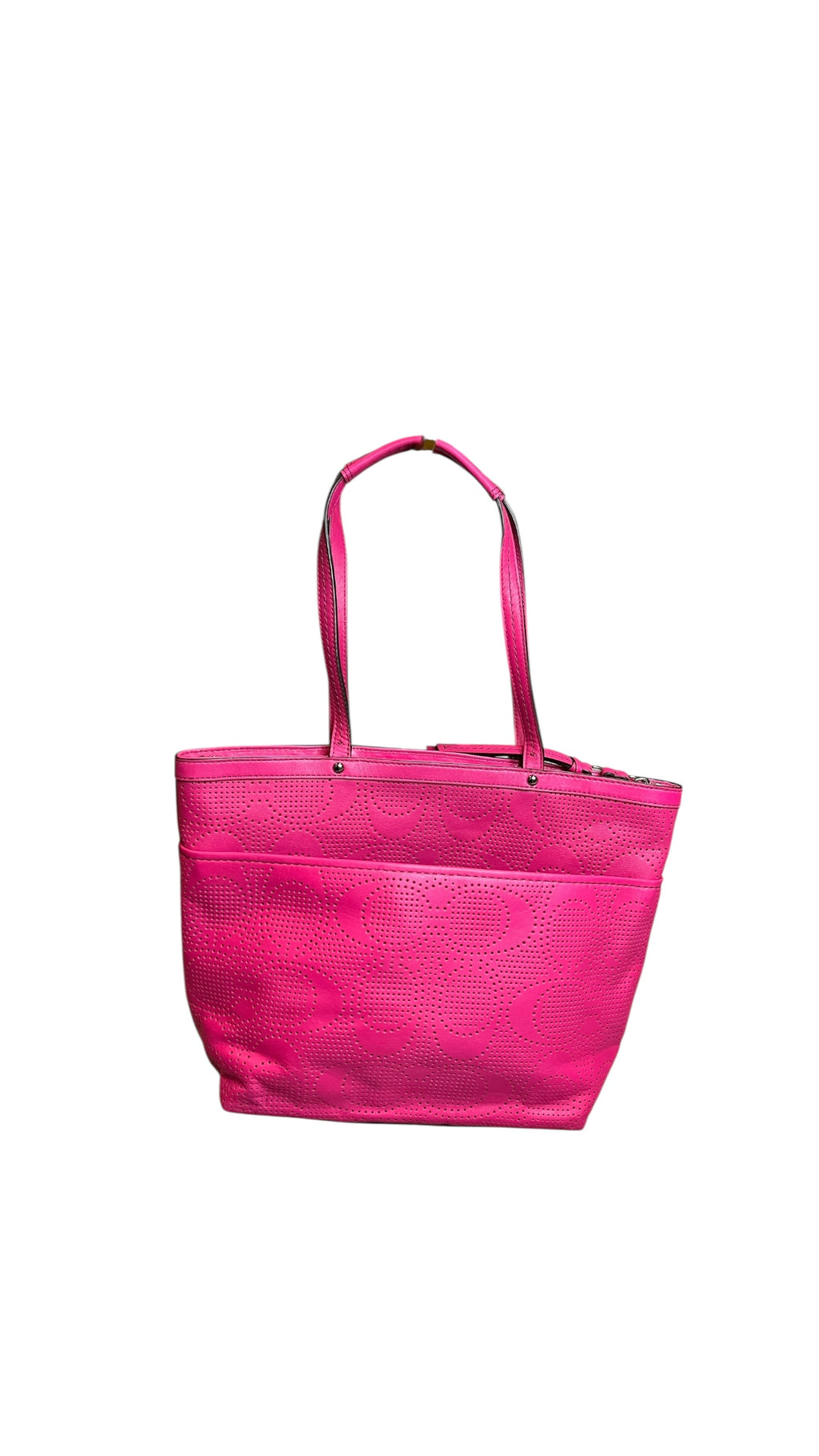 Pre-owned Coach pink leather tote bag 2013