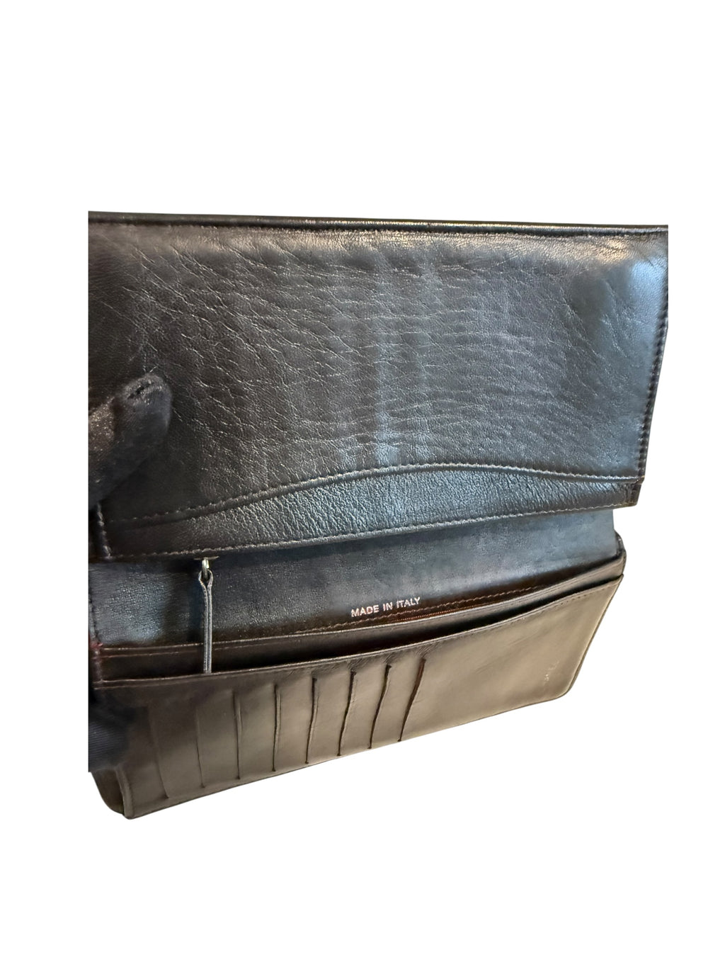 Pre-owned Chanel Lambskin Leather Quilted Long Wallet
