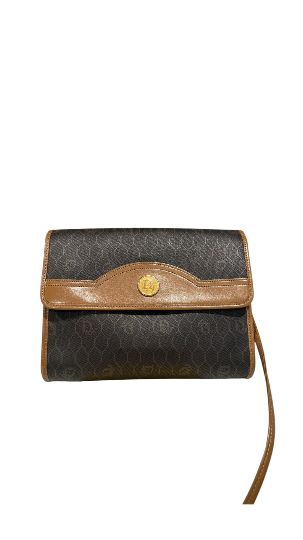 Pre-owned Dior vintage honeycomb shoulder bag
