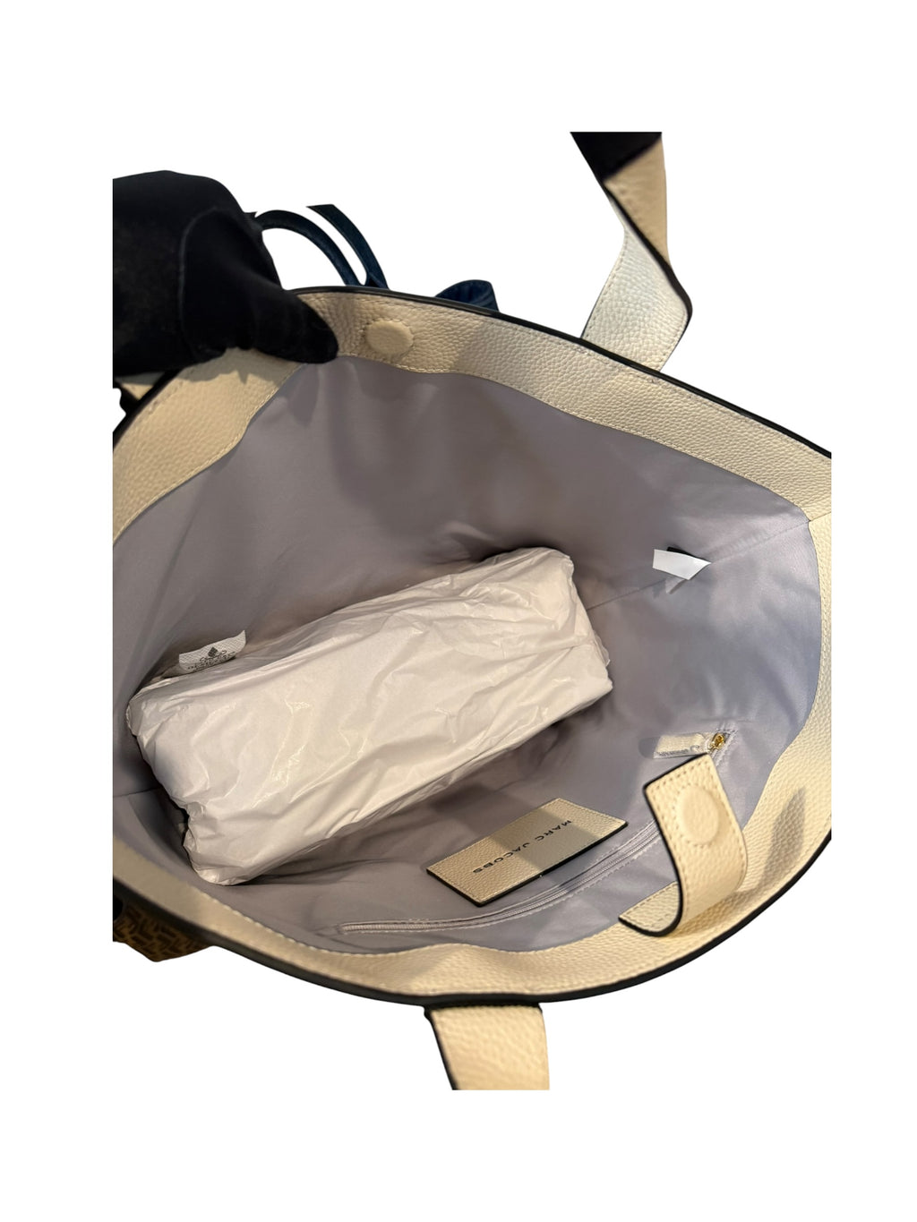 *NEW WITH TAGS* Marc Jacobs Leather White Large Tote shoulder bag