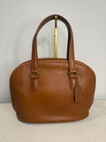 Pre-owned Coach leather vintage brown Pelham Dome shoulder bag 1990s