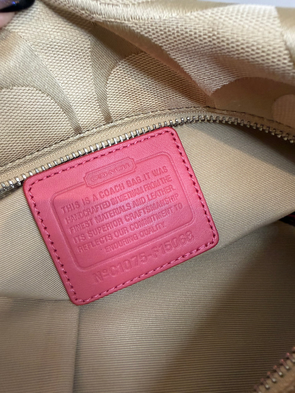 Pre-owned Coach Pink Carly Shoulder bag 2010