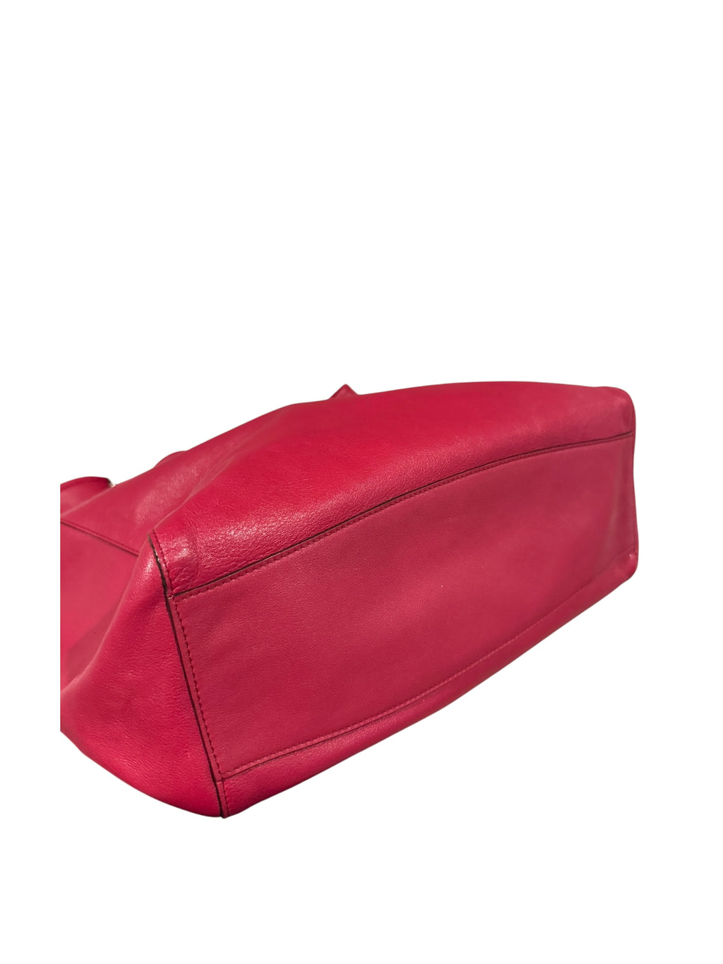 Pre-owned Loewe leather Pink Large tote bag