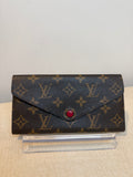 Pre-owned Louis Vuitton Canvas Josephine Wallet 2012