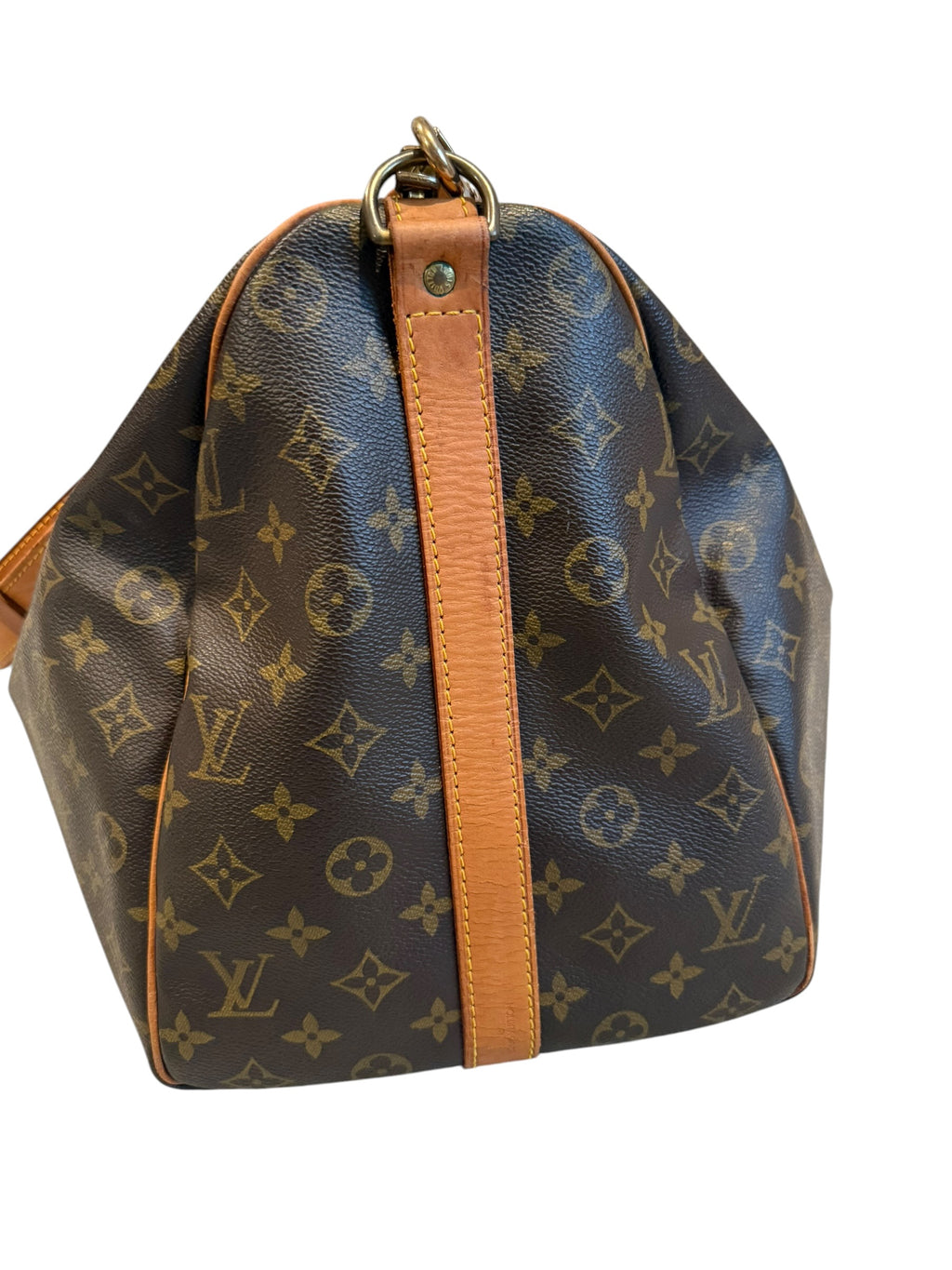 Pre-owned Louis Vuitton Monogram Keepall Bandouliere 50 1990