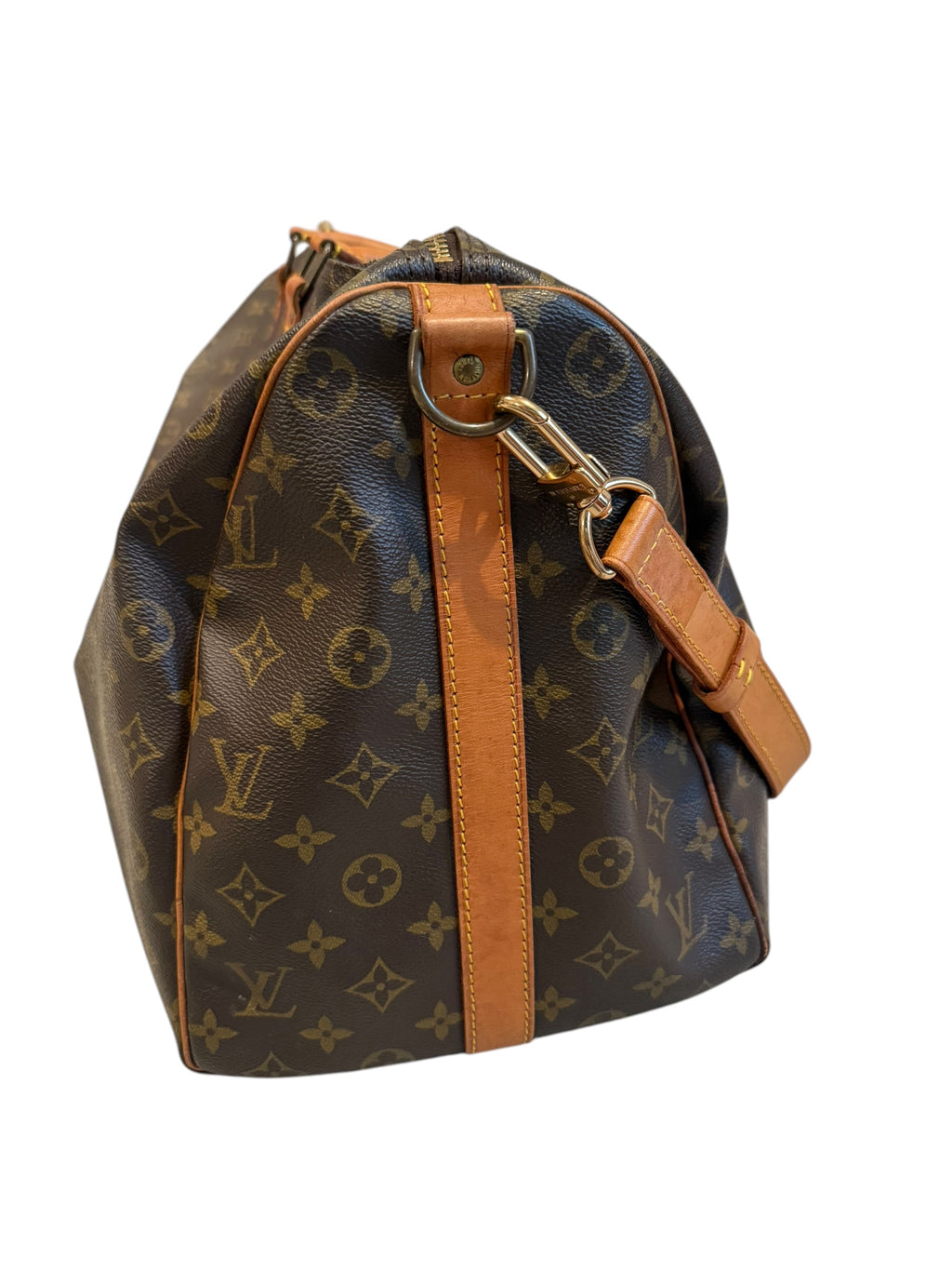 Pre-owned Louis Vuitton Monogram Keepall Bandouliere 50 1990