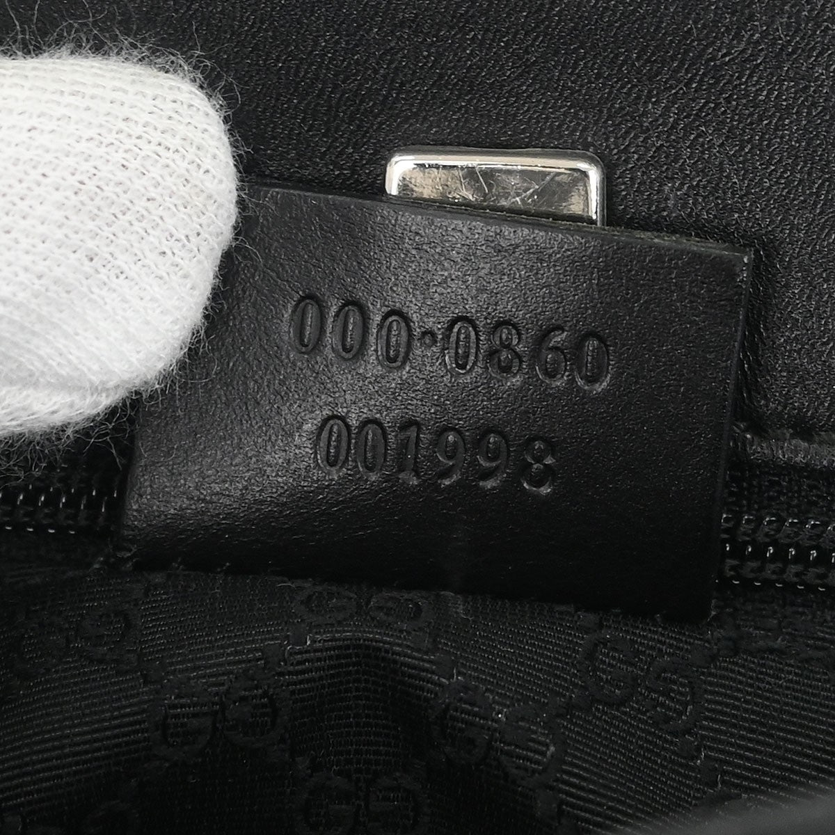 Pre-owned Gucci leather Mini web handbag