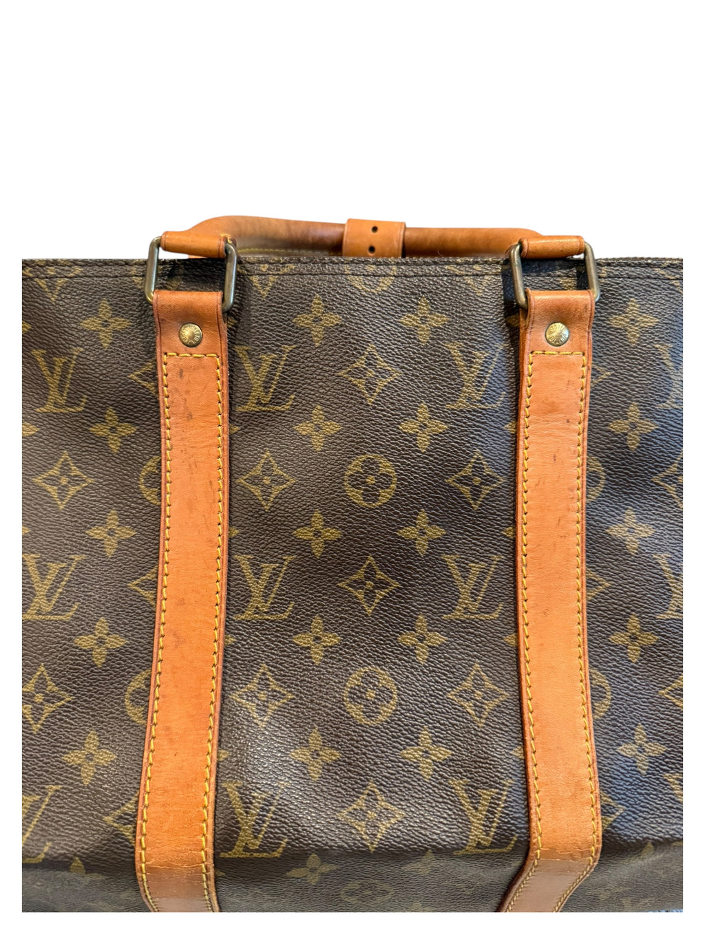 Pre-owned Louis Vuitton Monogram Keepall Bandouliere 50 1990