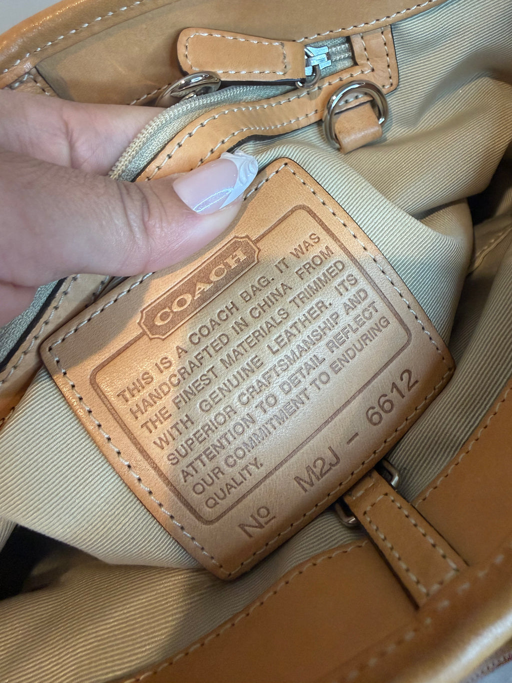Pre-owned Coach Canvas Pink and Grey Bucket Shoulder Bag 1990s