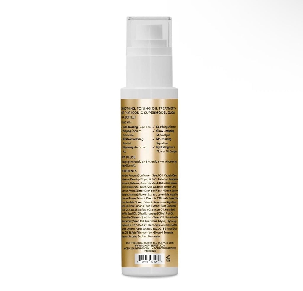 Nakery LIQUID SILK SHAPING OIL Tone +Transform 4.05 fl. oz. New & Sealed