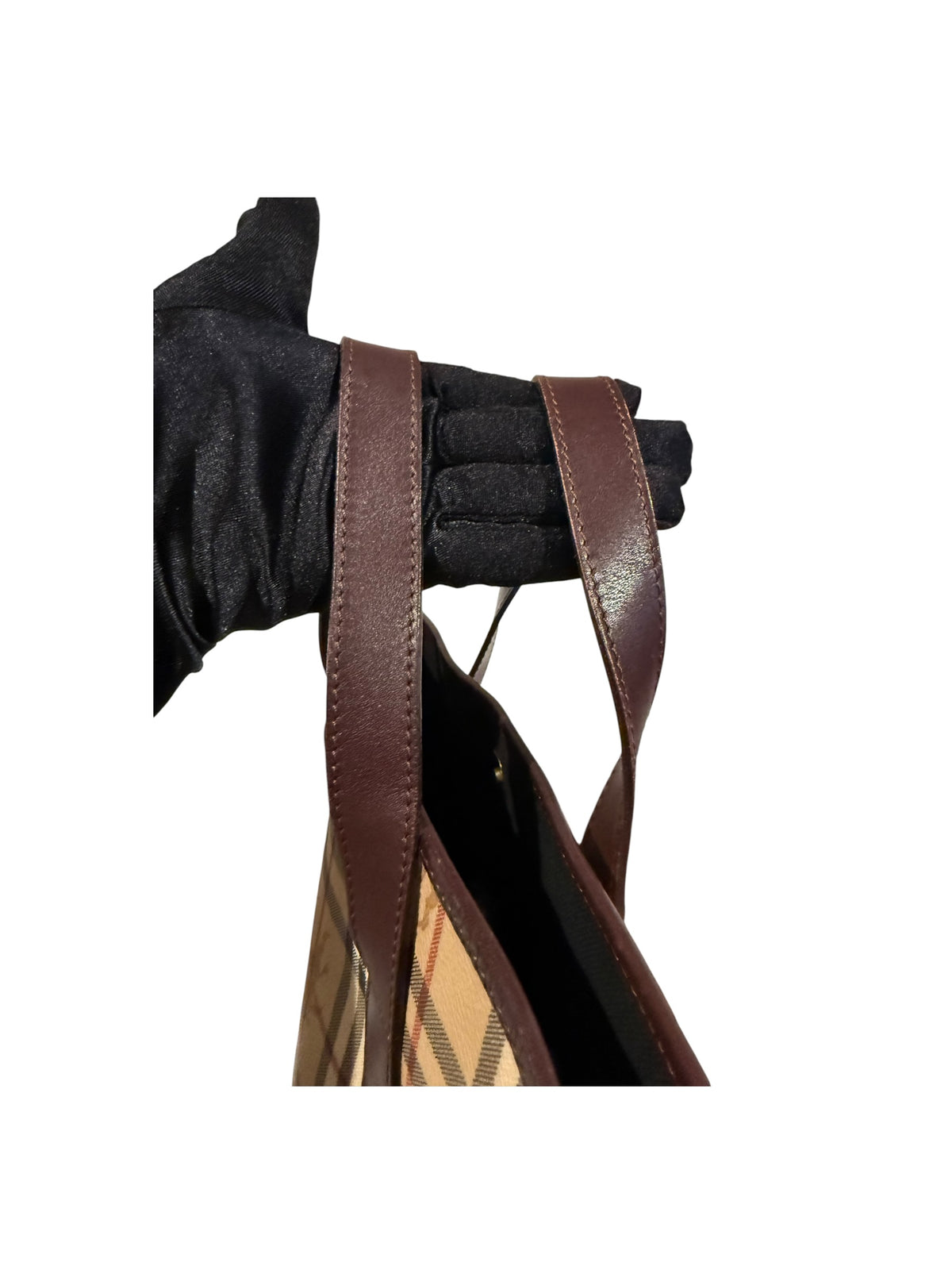 Pre-owned Burberry Novacheck tote bag