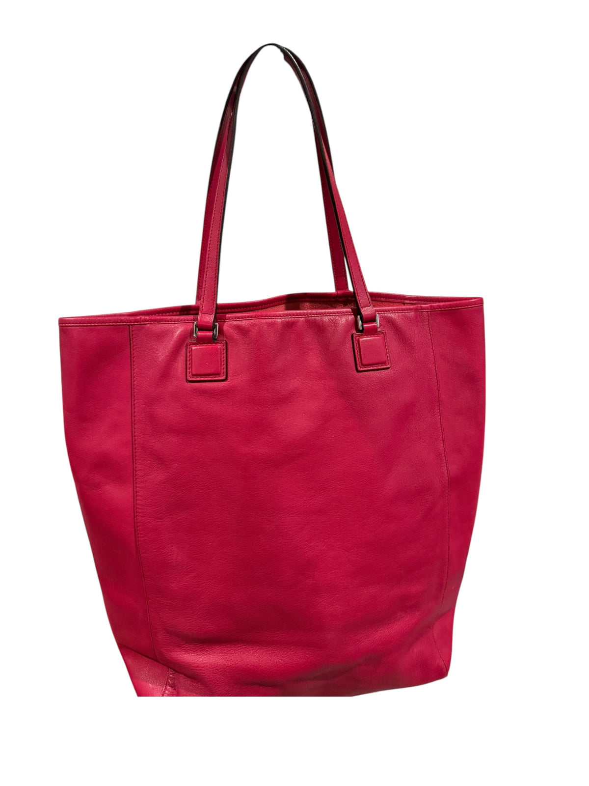 Pre-owned Loewe leather Pink Large tote bag