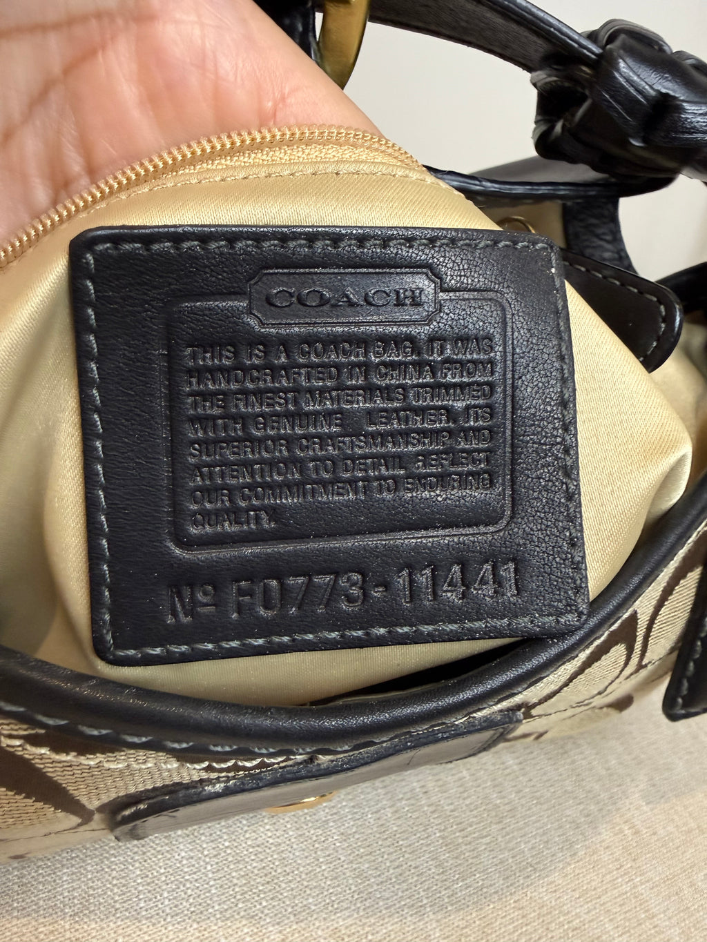 Pre-owned Coach Black Bleeker SoHo buckle shoulder bag 2007